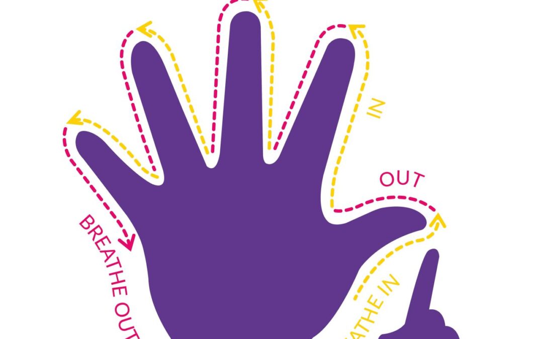hand-breathing infogram