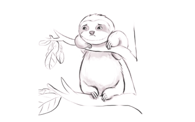Why a sloth for “One Branch at a Time”?